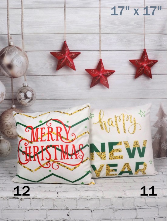 Holiday  Print Cushion Cover